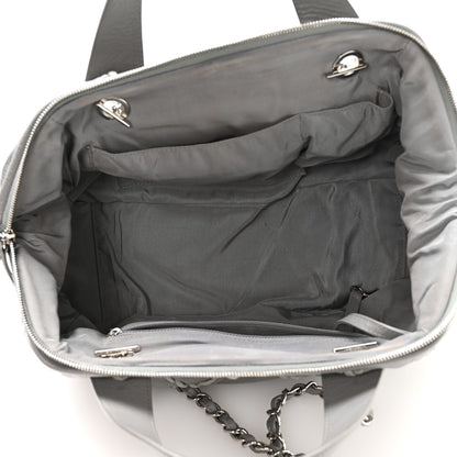 Chanel Calfskin Ultra Stitch Bowler Grey 5 of 11