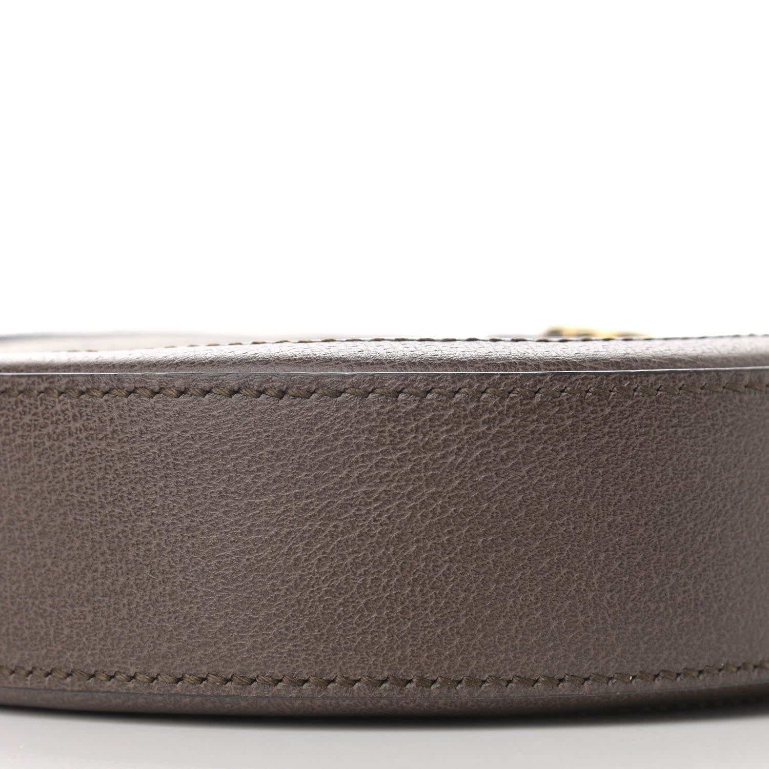 Gucci GG Supreme Monogram Web Mini Ophidia Round Shoulder Bag Brown 9 of 10