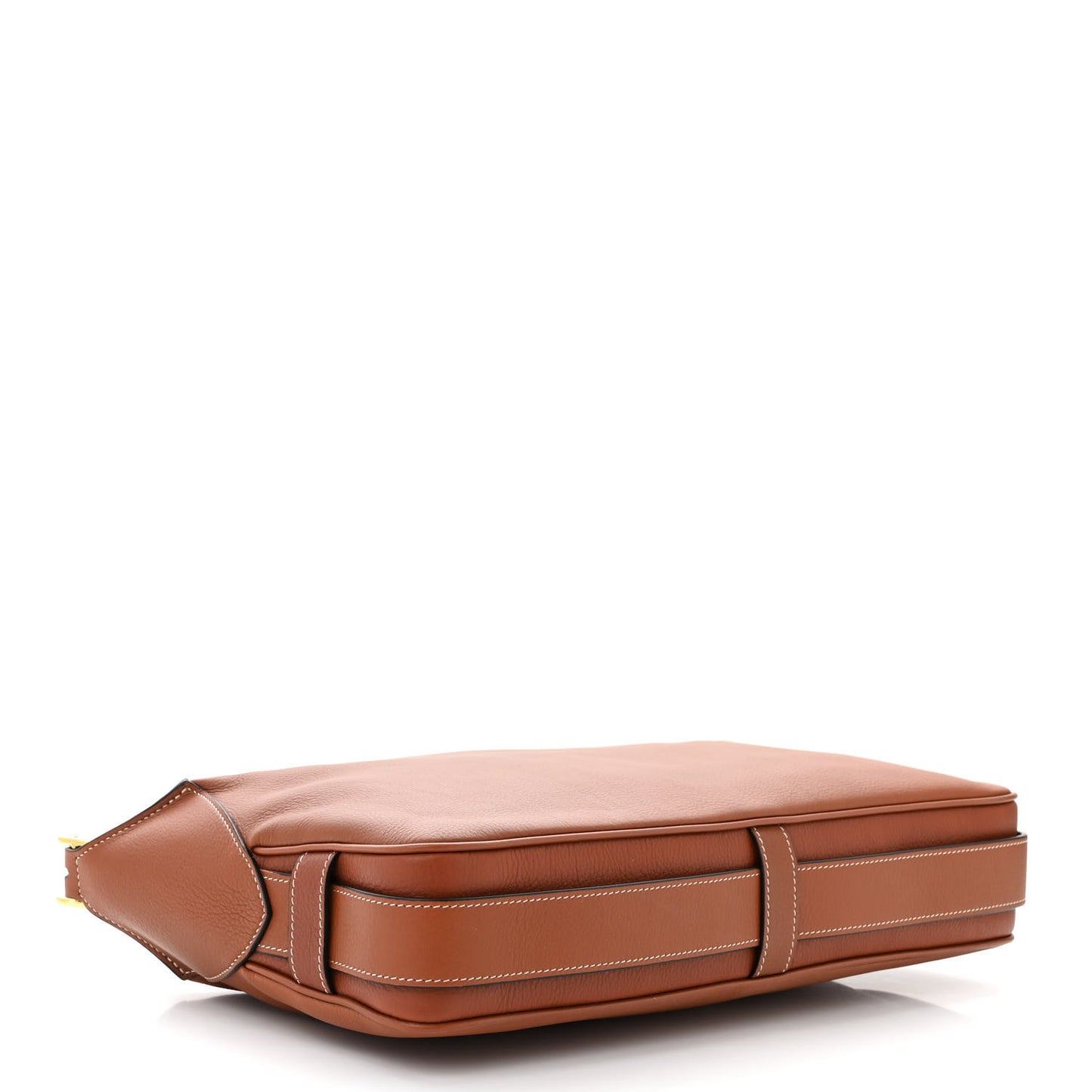 Supple Calfskin Medium Romy Shoulder Bag Tan