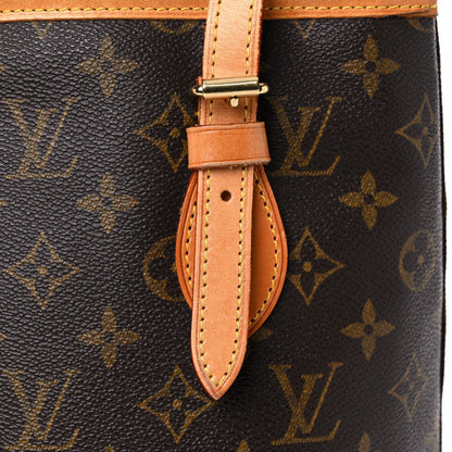 Louis Vuitton Monogram Petit Bucket 23 17 of 29