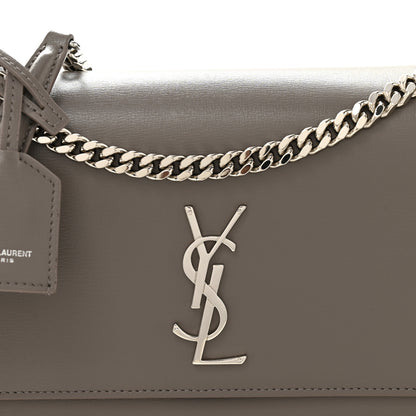 Saint Laurent Calfskin Medium Monogram Sunset Fog 7 of 9
