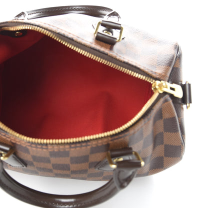 Louis Vuitton Damier Ebene Speedy Bandouliere 25 5 of 10