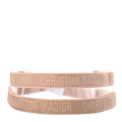 Christian Dior Polyester J'Adior Headband Beige 1 of 4