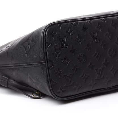 Louis Vuitton Empreinte Monogram Giant Neverfull MM Black 7 of 11