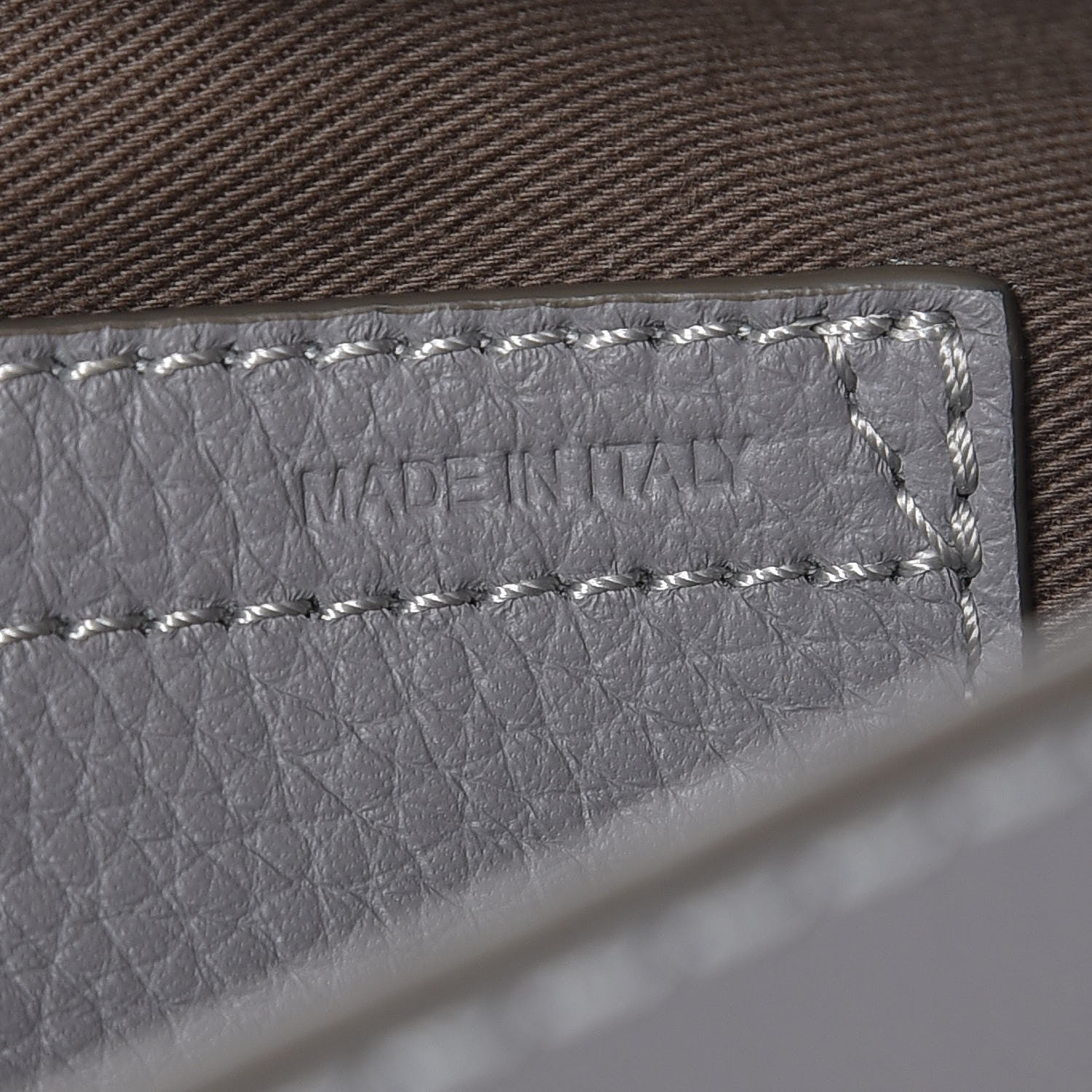 Chloe Calfskin Medium Marcie Round Crossbody Bag Cashmere Grey 8 of 8
