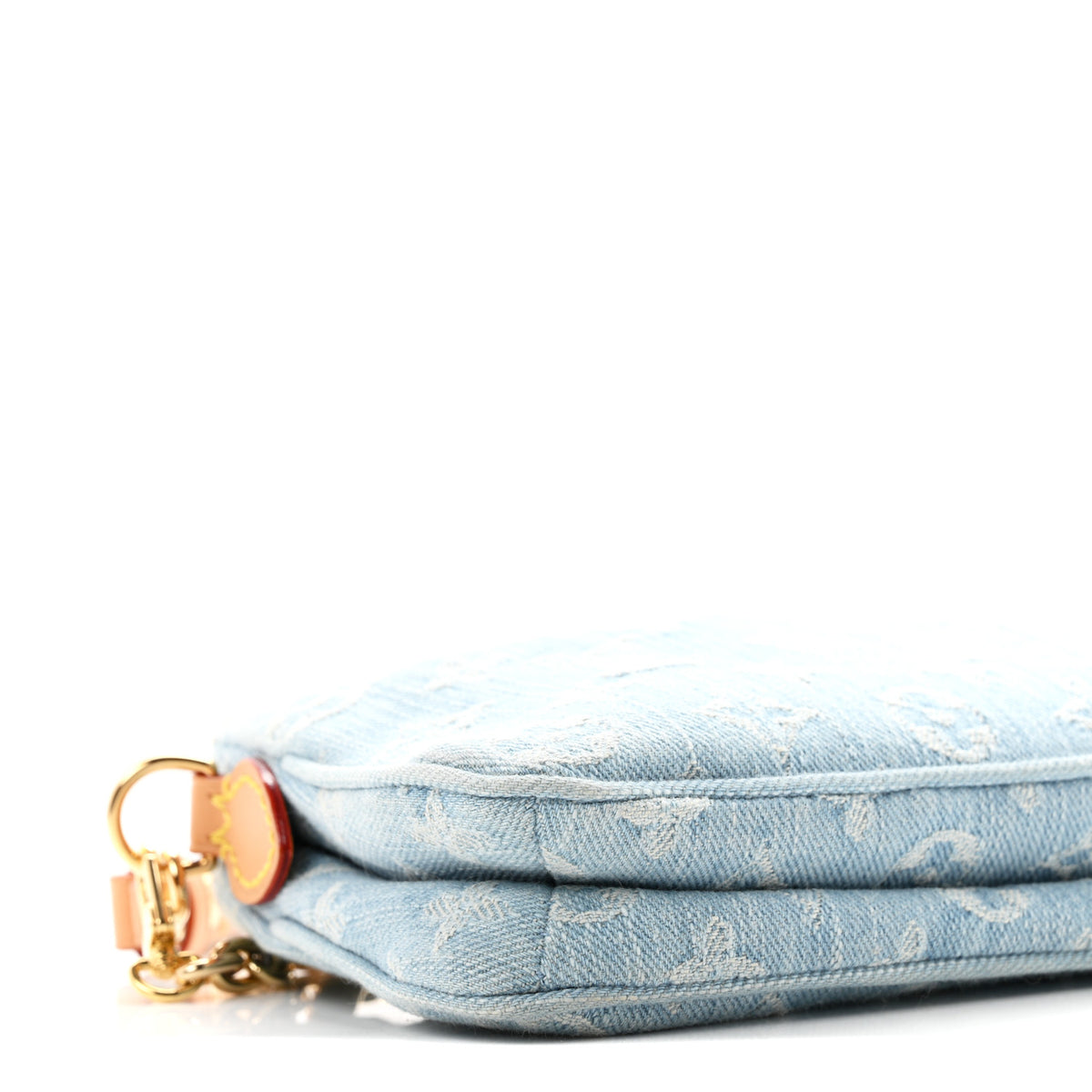 Monogram Denim Liv Pochette Sky Blue
