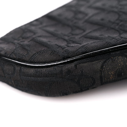 Christian Dior Oblique Monogram Mini Saddle Pochette Black 10 of 18