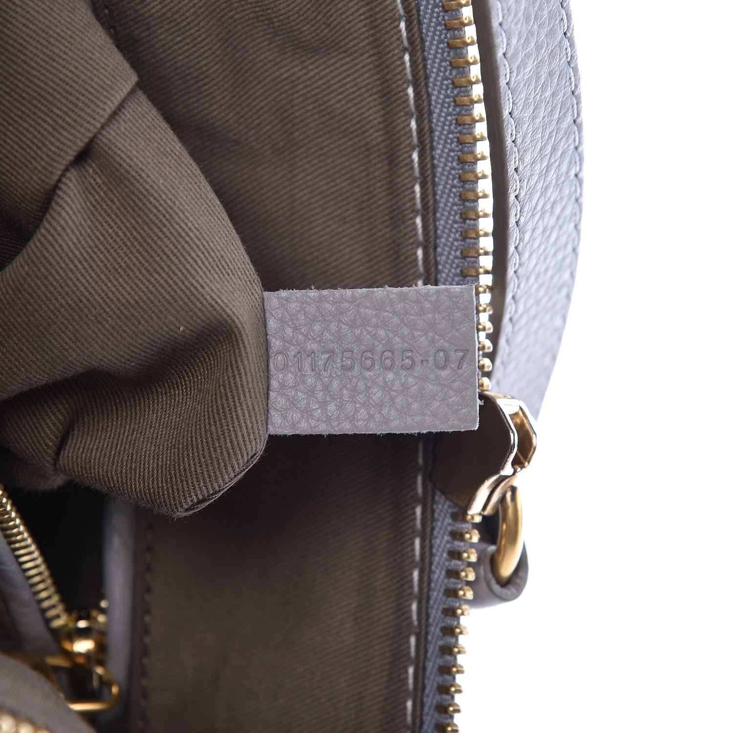 Chloe Calfskin Medium Marcie Satchel Cashmere Grey 10 of 13