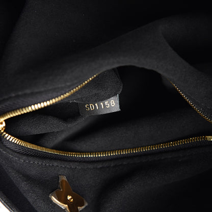 Louis Vuitton Monogram Flower Hobo Black 6 of 11
