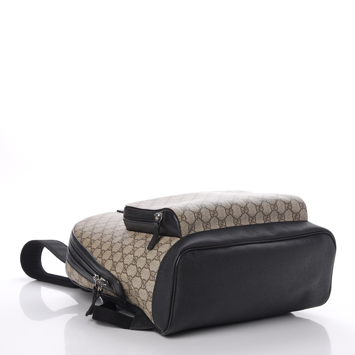 Gucci GG Supreme Monogram Medium Backpack Black 4 of 8