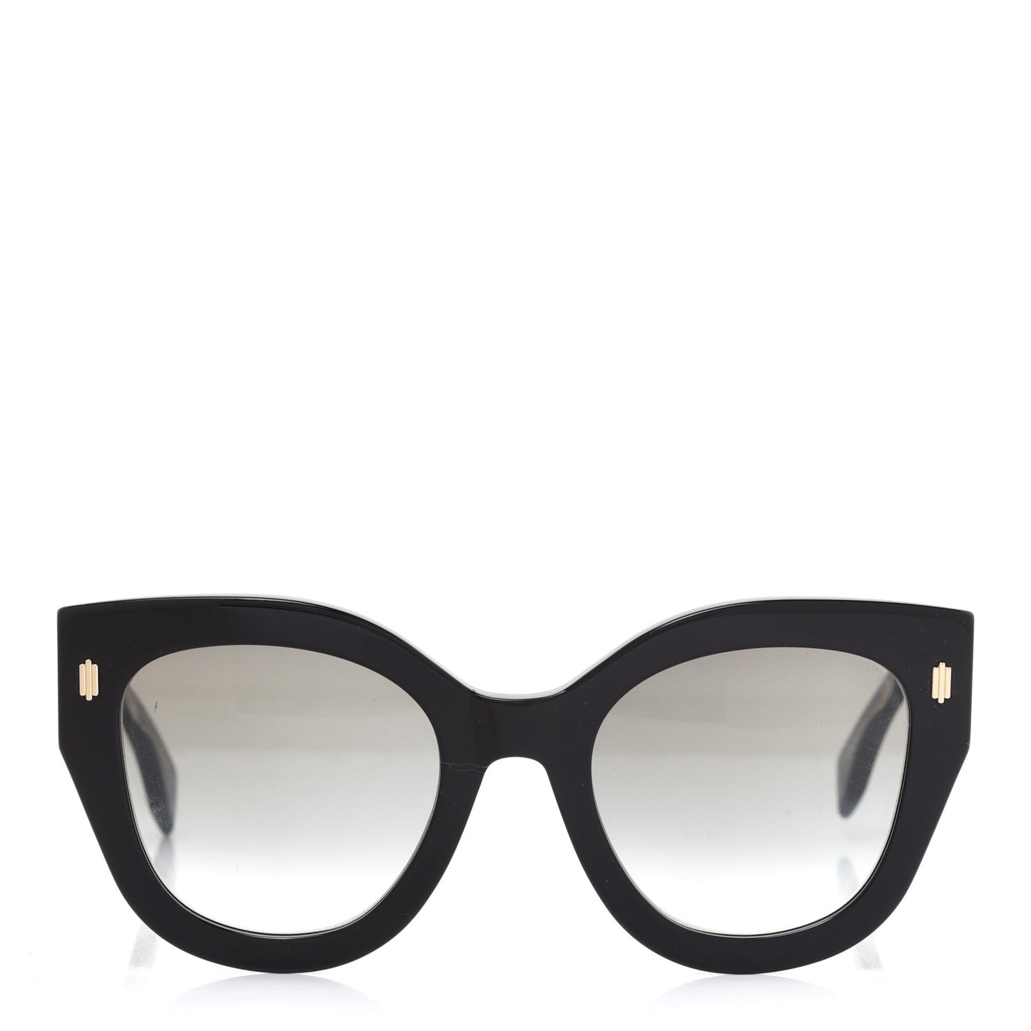 Acetate Cat Eye Sunglasses FF0435/S Black