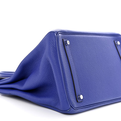 Hermes Togo BIRKIN 35 Bleu France 9 of 10