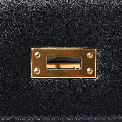 Hermes Box Kelly Sellier 25 Black 28 of 38