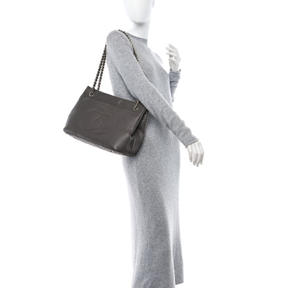 Chanel Caviar Timeless CC Soft Tote Dark Grey 2 of 18