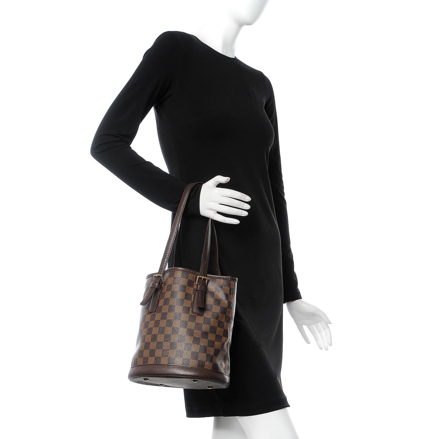 Damier Ebene Marais Bucket 23