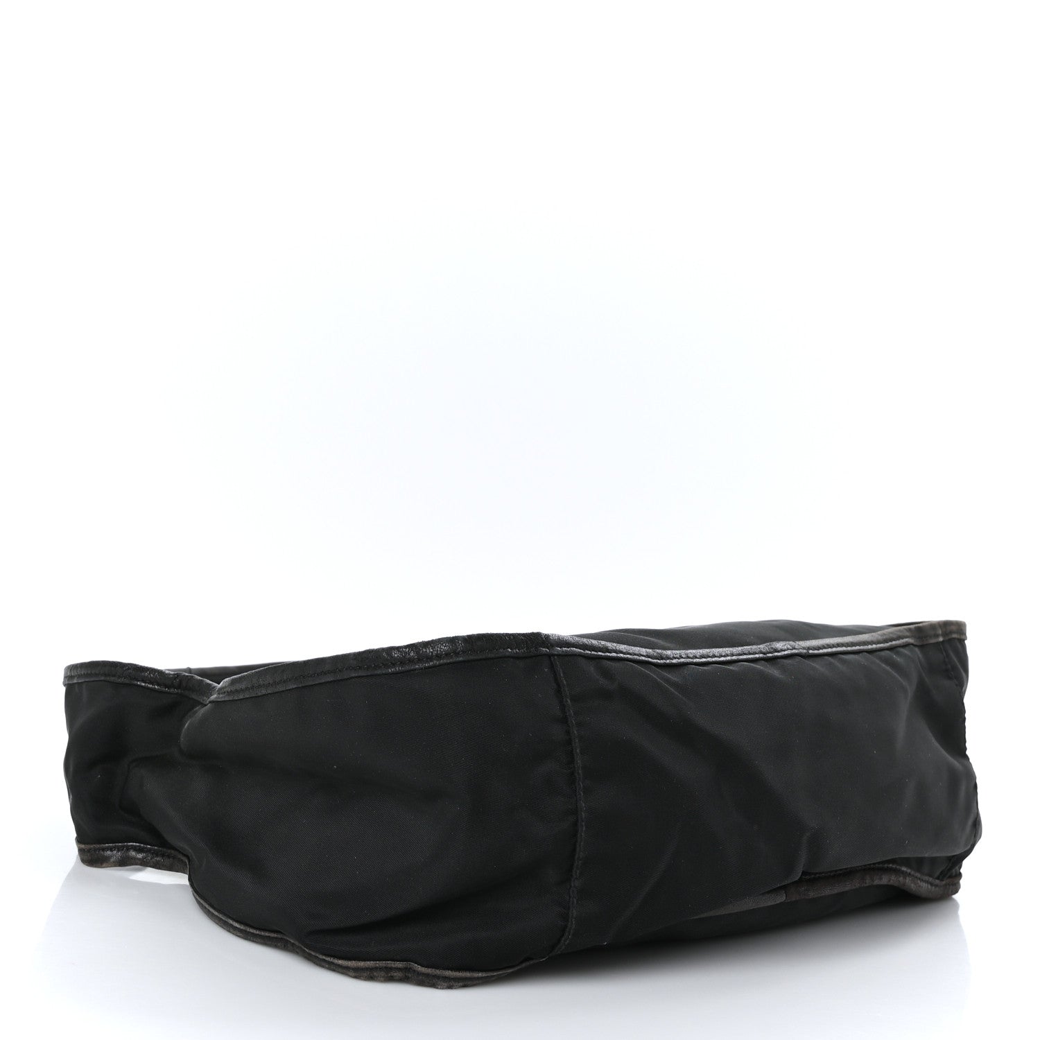 Prada Tessuto Nylon Hobo Black 3 of 9