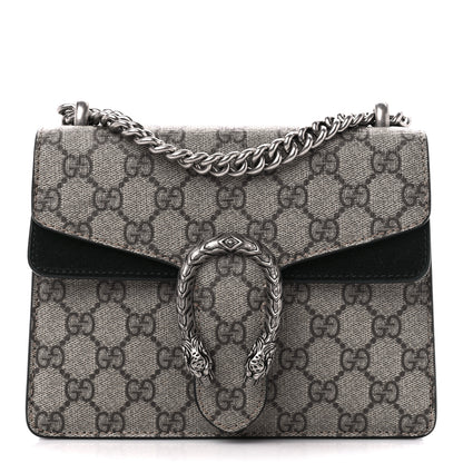 Gucci GG Supreme Monogram Mini Dionysus Shoulder Bag Black 9 of 11
