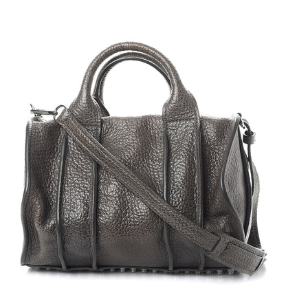 Alexander Wang Pebbled Lambskin Inside Out Rocco Grey 1 of 7