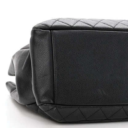 Chanel Caviar Quilted Grand Shopping Tote GST Black 10 of 11