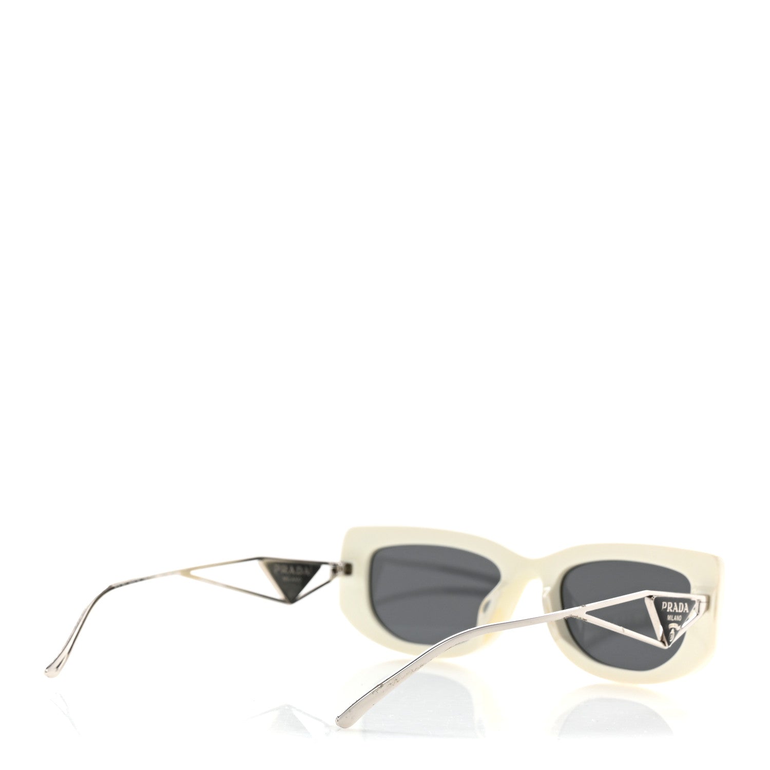 Prada Acetate Sunglasses SPR 14Y White 4 of 8