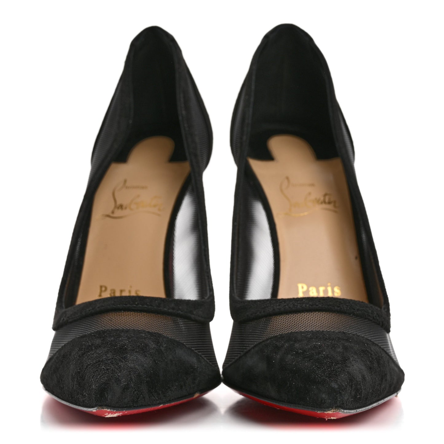 Veau Velours Rete Galativi 100 Pumps 39.5 Black