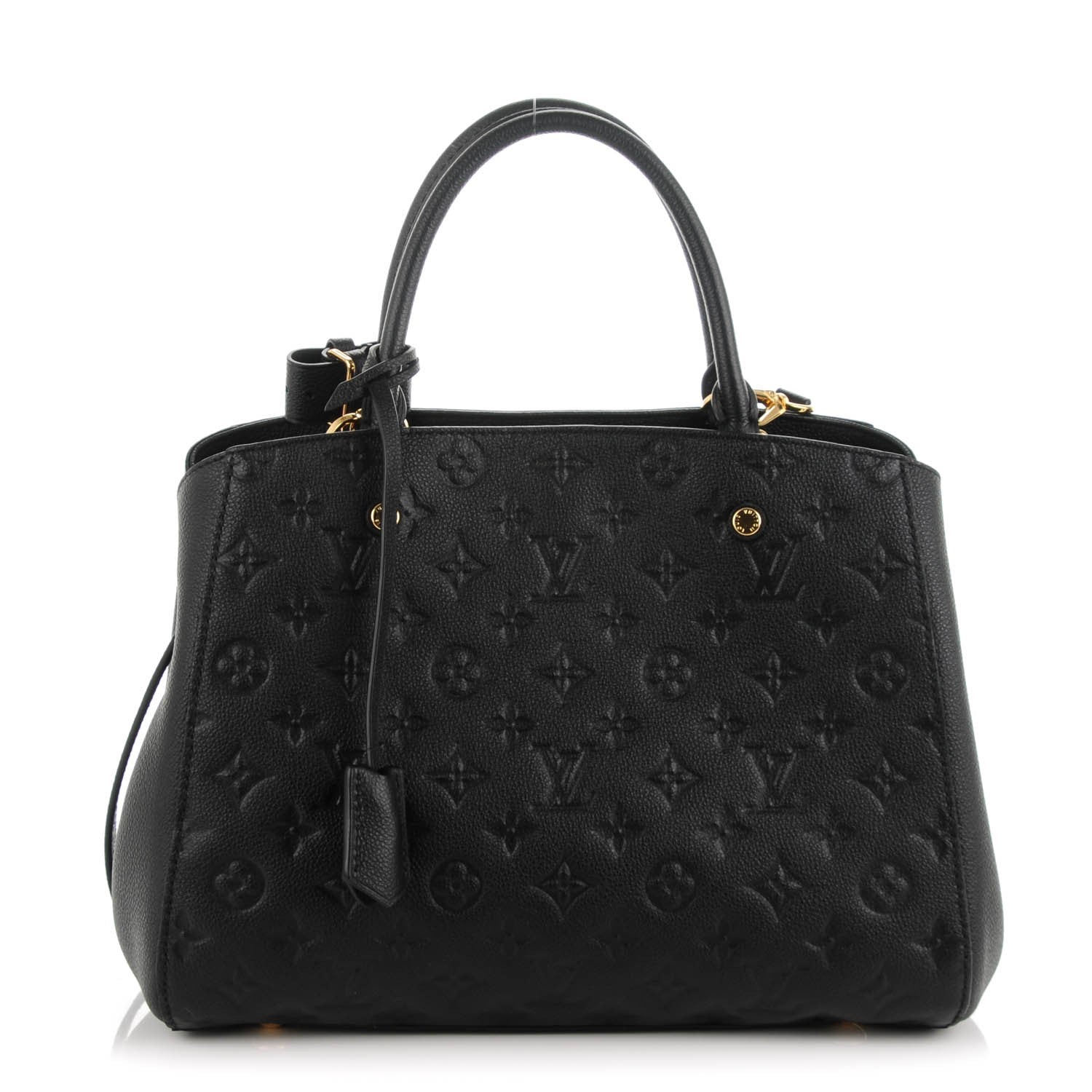 Louis Vuitton Empreinte Montaigne MM Black 1 of 8
