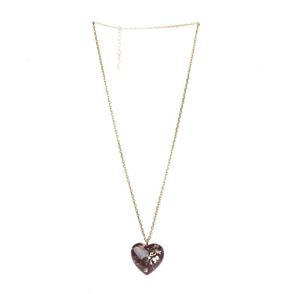 Louis Vuitton Inclusion Heart Necklace Rouge Fauviste 3 of 5