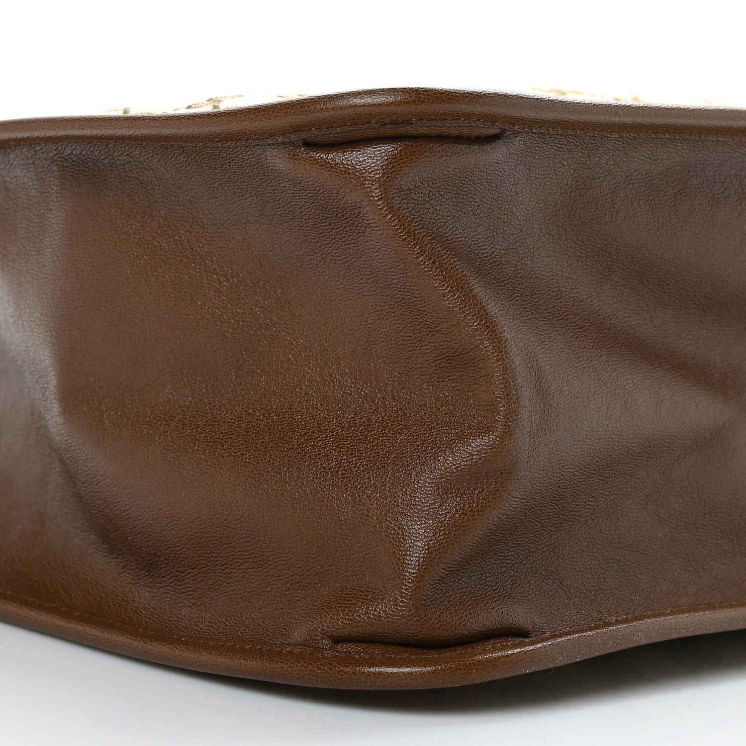 Gucci Monogram Horsebit 1955 Tote Bag Beige Brown Sugar 8 of 9