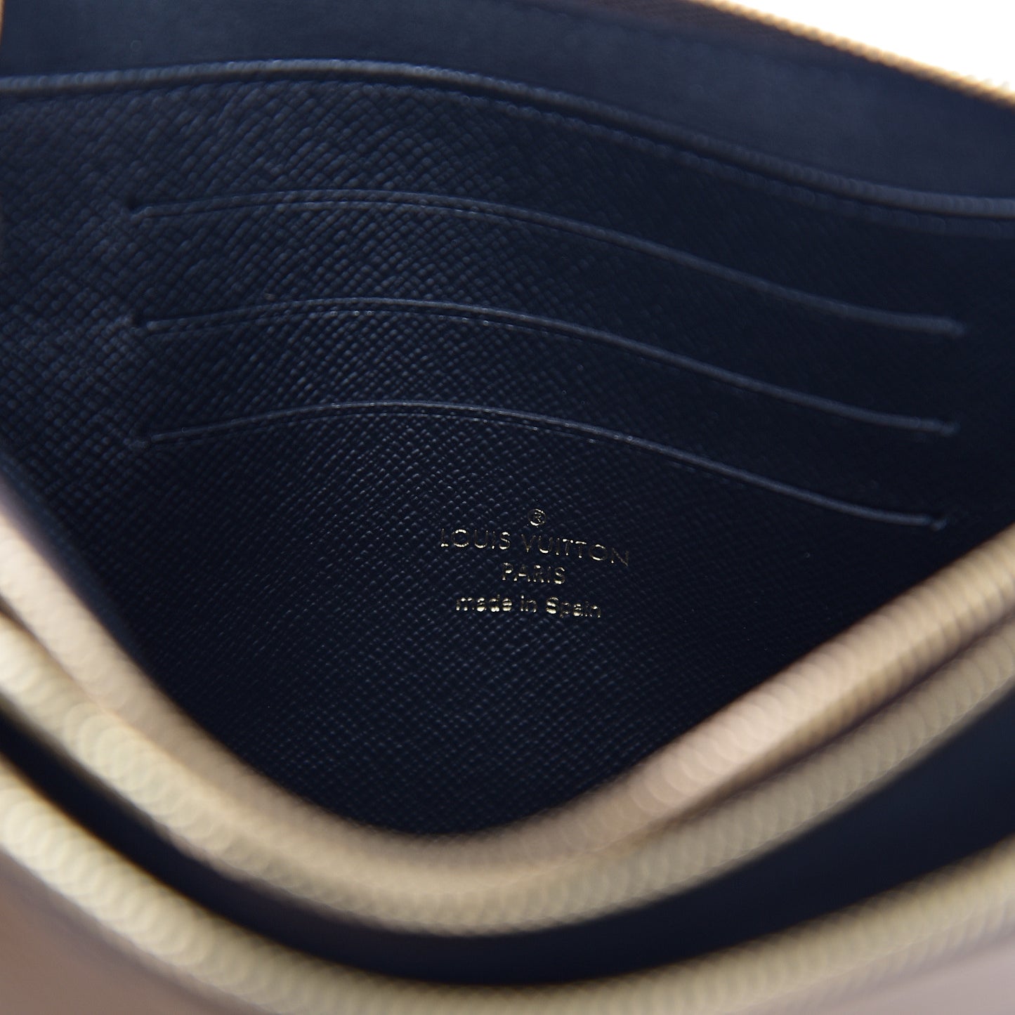 Reverse Monogram Giant Double Zip Pochette