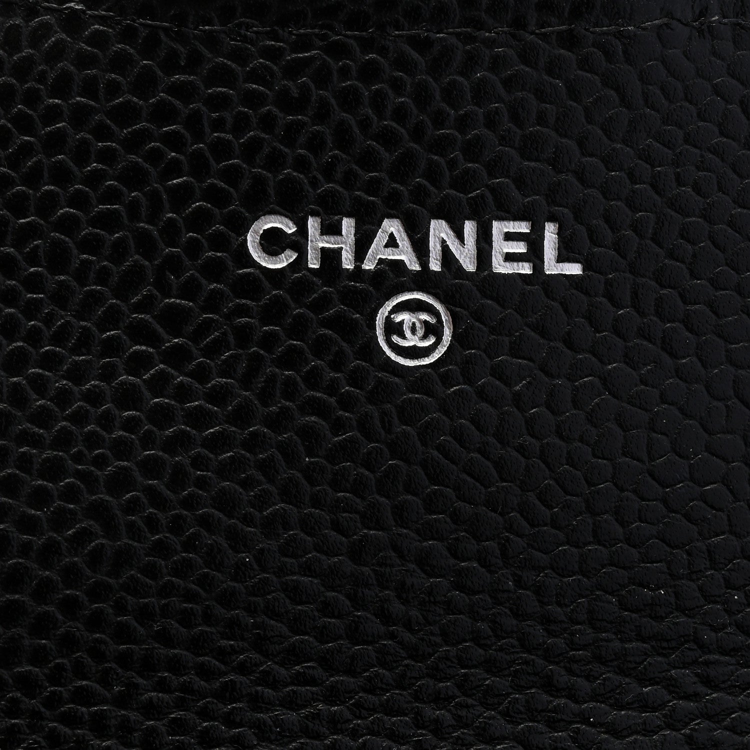 Chanel Caviar Quilted Flap Card Holder Wallet Black 6 of 8