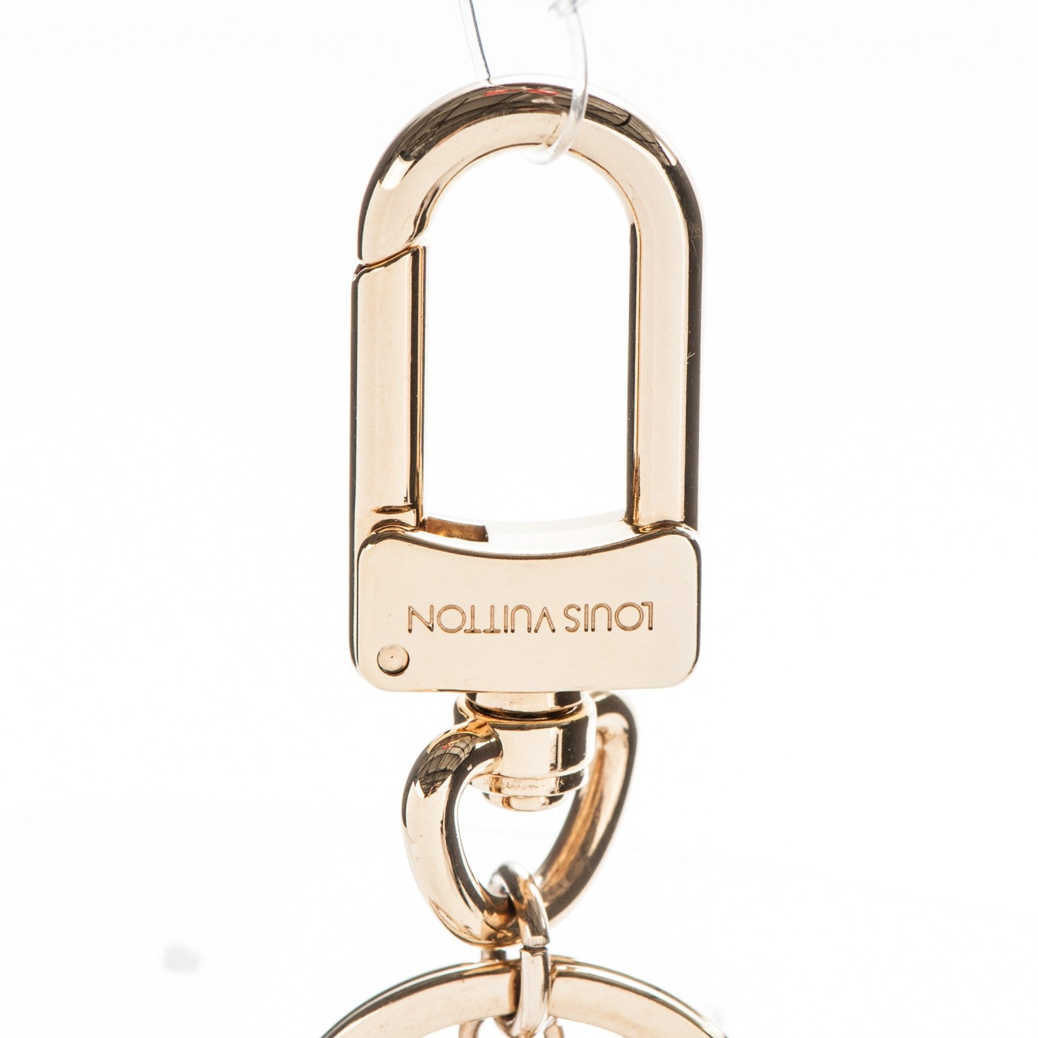 Louis Vuitton LV Facettes Bag Charm Key Holder Gold 3 of 4