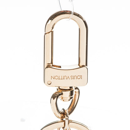Louis Vuitton LV Facettes Bag Charm Key Holder Gold 3 of 4