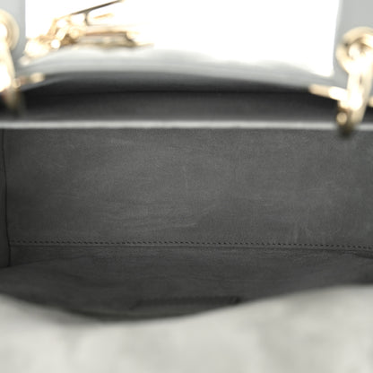Christian Dior Lambskin Cannage Medium Lady Dior Stone Gray 5 of 10
