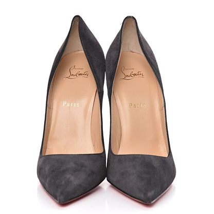 Christian Louboutin Veau Velours So Kate 120 Pumps 41.5 Fusain 2 of 8