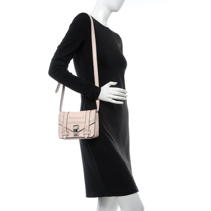 Proenza Schouler Calfskin Mini PS1 Crossbody Bag Rose Quartz 2 of 6