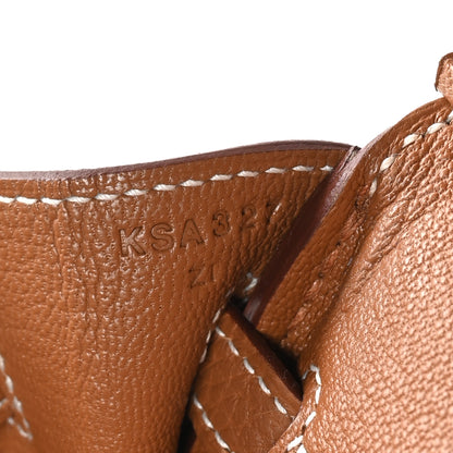 Hermes Togo Birkin 25 Gold 7 of 11