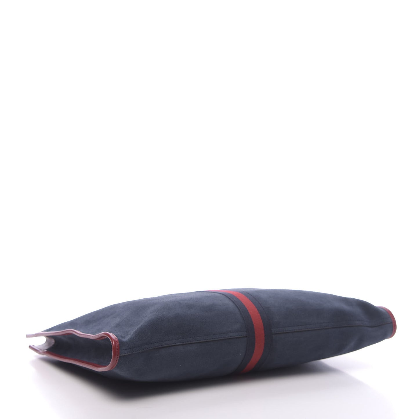 Suede Calfskin Large Rajah Chain Tote New Blue Romantic Cherry