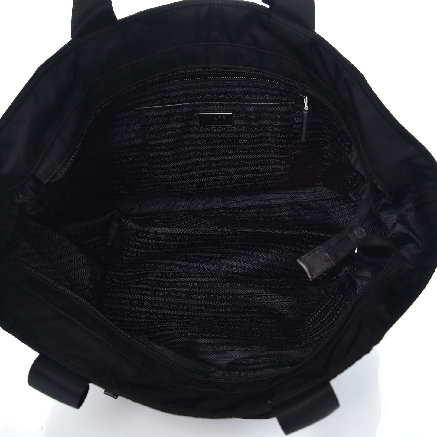 Nylon Vela Tote Black