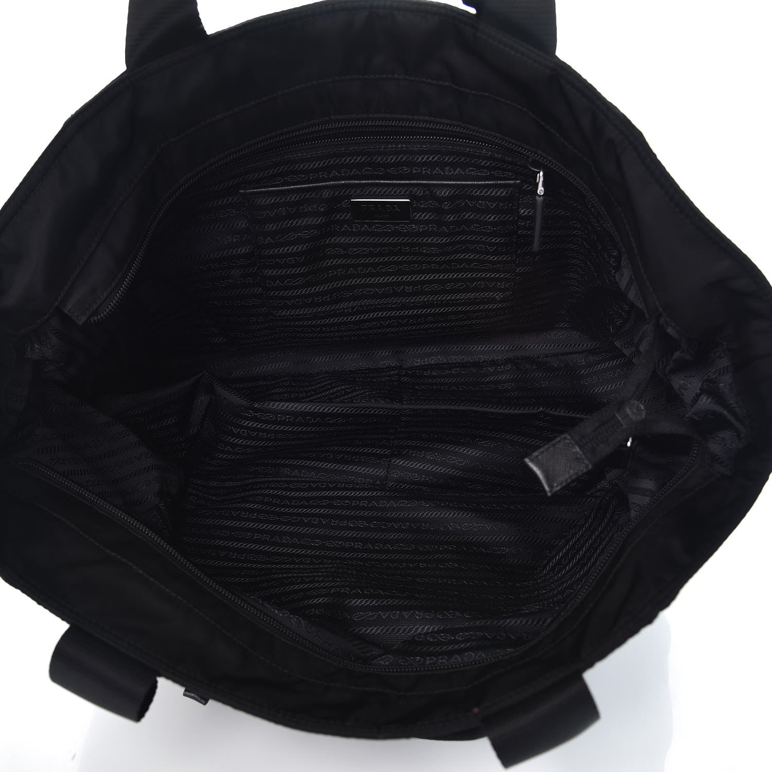 Prada Nylon Vela Tote Black 5 of 12