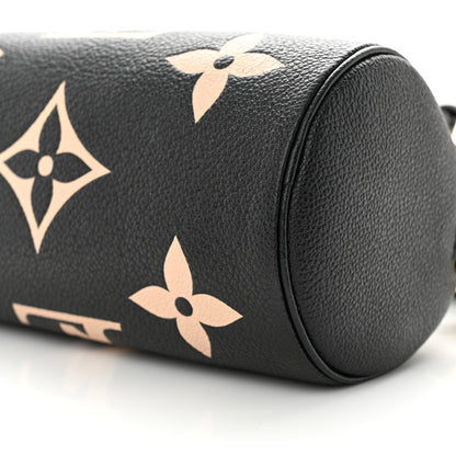 Louis Vuitton Empreinte Monogram Giant Papillon BB Black Beige 9 of 9