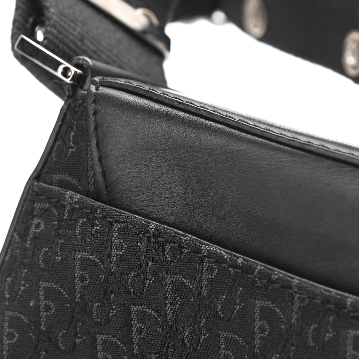 Christian Dior Monogram Street Chic Shoulder Bag Black 10 of 17