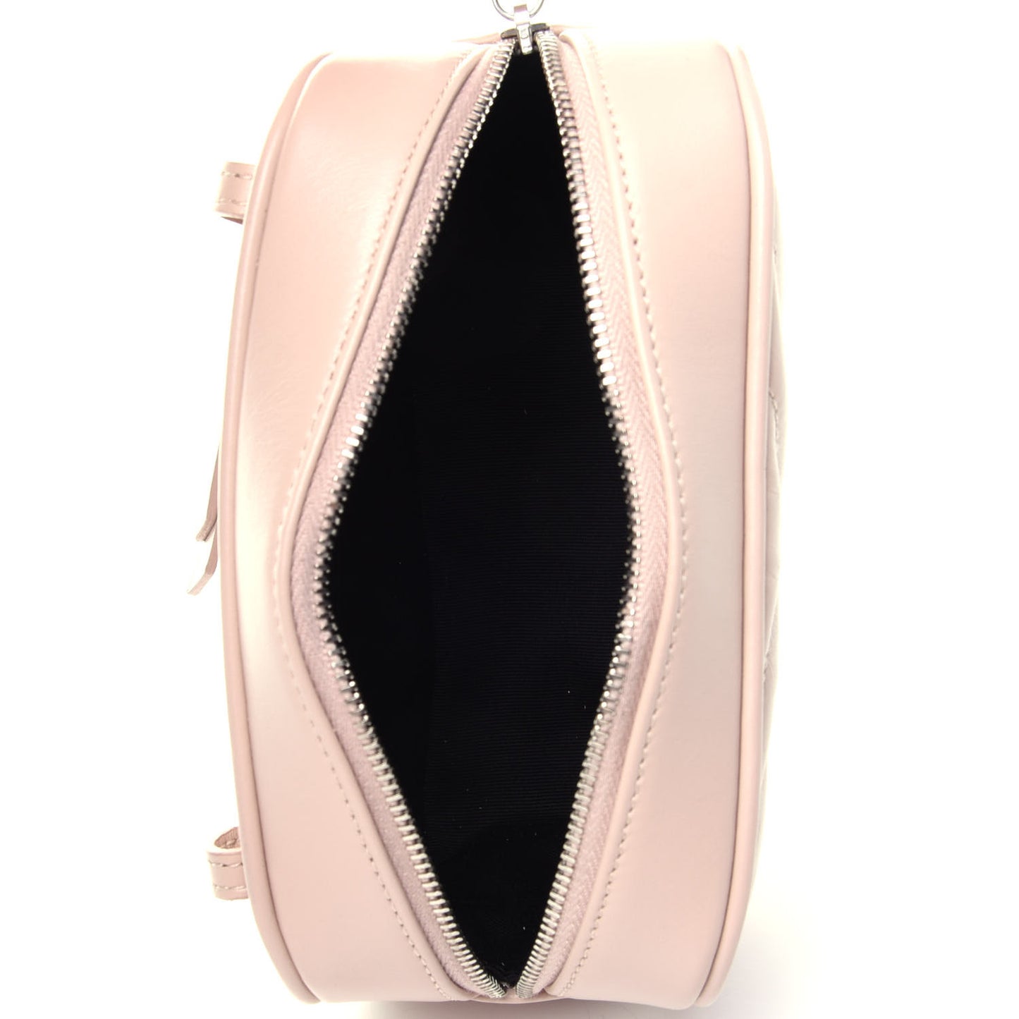 Calfskin Matelasse Monogram Lou Belt Bag Rose Poudre