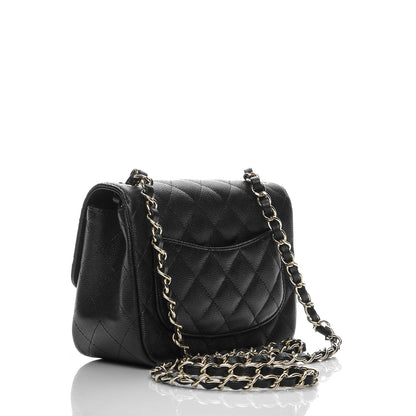 Chanel Caviar Quilted Mini Square Flap Black 3 of 7