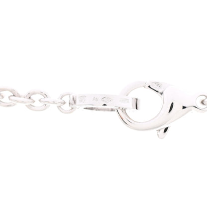 Bulgari 18K White Gold Diamond BVLGARI BVLGARI Circle Pendant Necklace 7 of 8