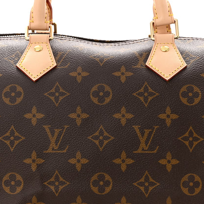 Louis Vuitton Monogram Speedy Bandouliere 35 7 of 11