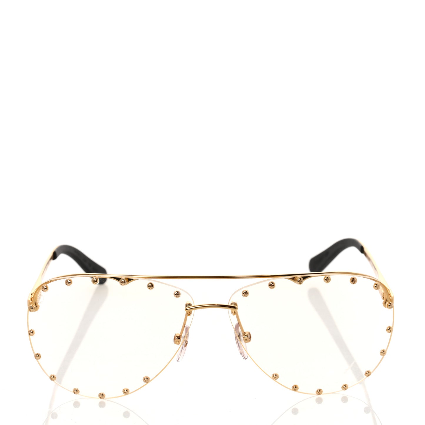 Metal The Party Aviator Sunglasses Z0997W Gold