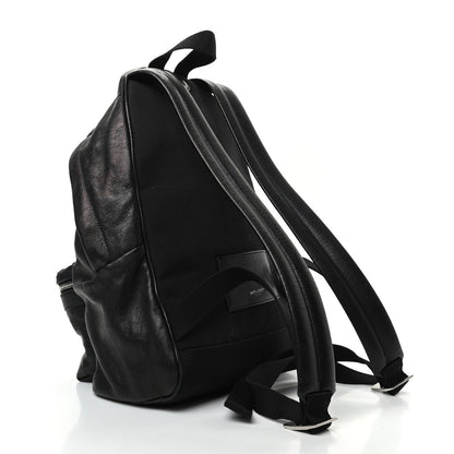 Saint Laurent Sheepskin City Backpack Black 3 of 8