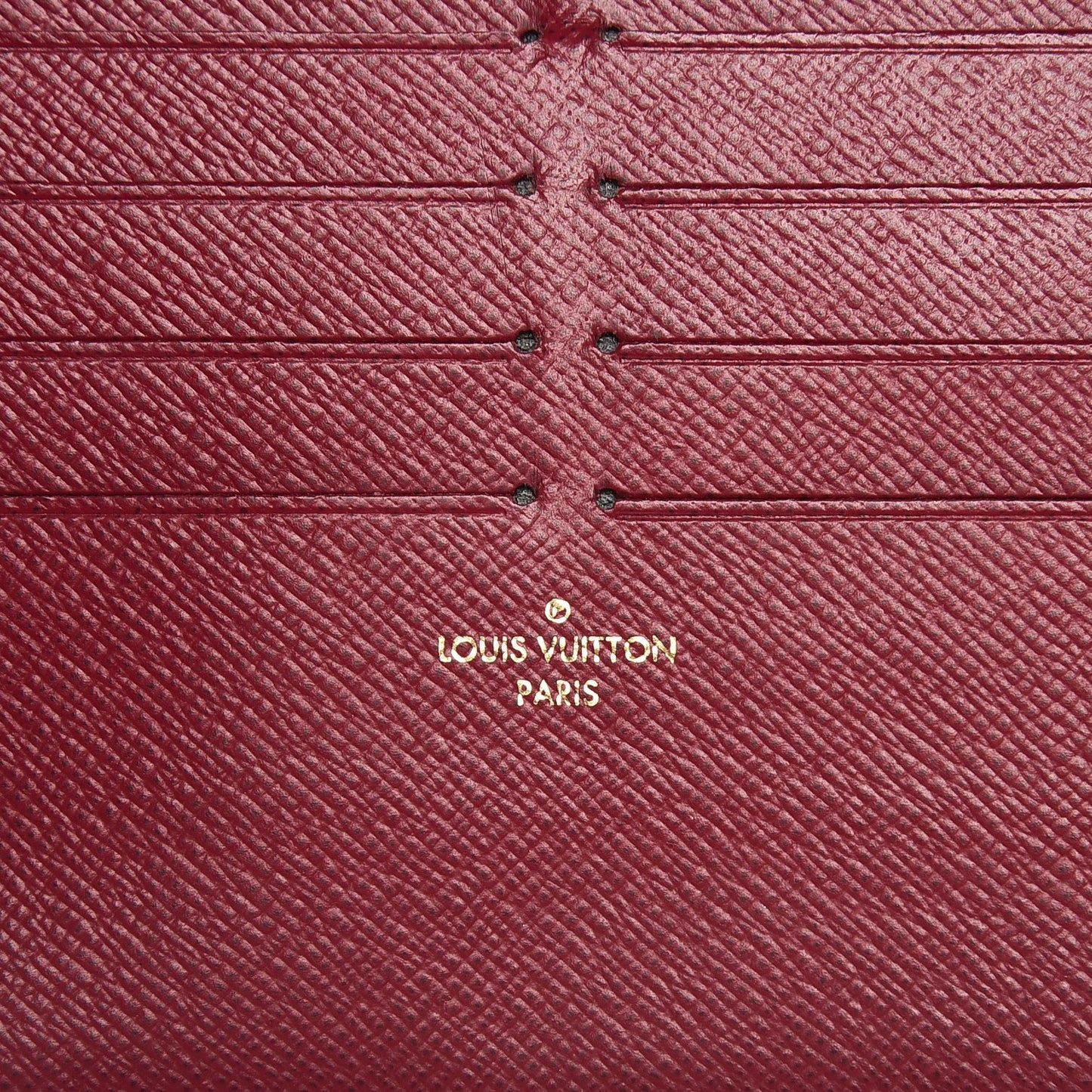 Monogram Pochette Felicie Chain Wallet Fuchsia