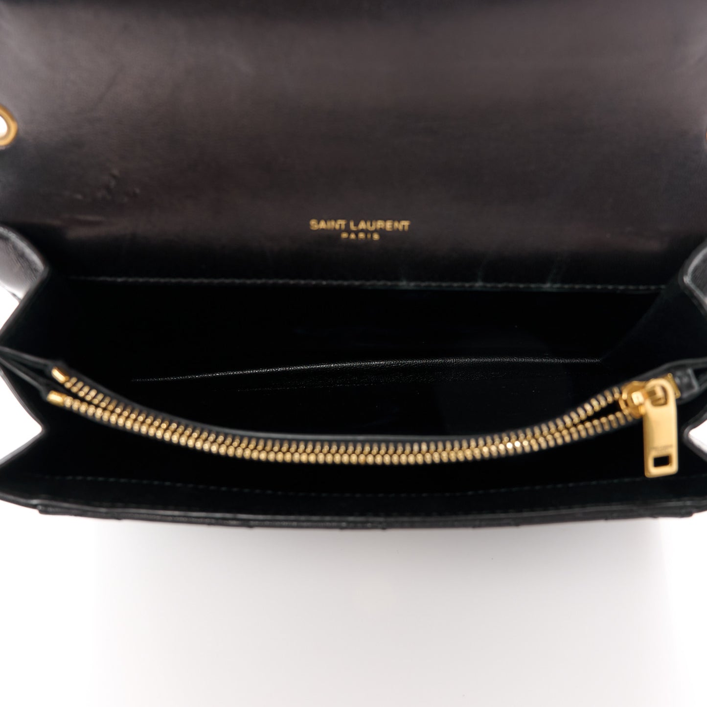 Lambskin Quilted Mini Gaby Satchel Black