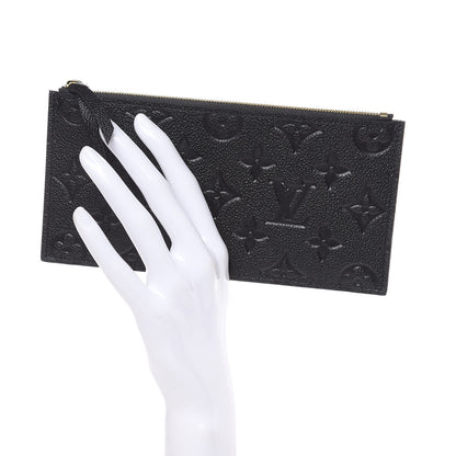 Louis Vuitton Empreinte Felicie Chain Wallet Zippered Insert Black 2 of 6